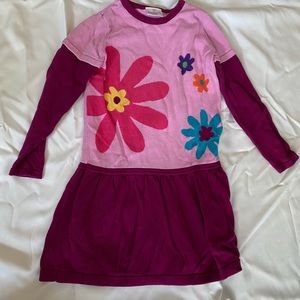 Hanna Andersson size 130 sweater dress EUC